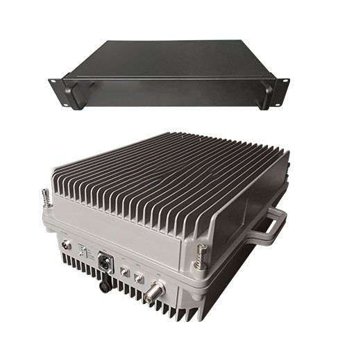  岳塘350M PDT消防集群警用数字光纤直放站近远端机