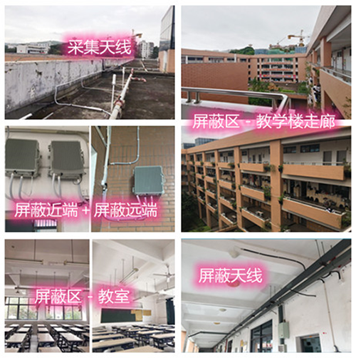  岳塘某中学考场屏蔽案例（数字信令级）